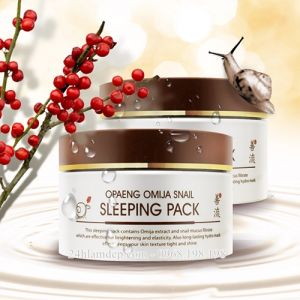 Mặt nạ ngủ Opaeng Omija Snail Sleeping Pack 100ml